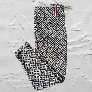 NWT Tommy Hilfiger PLUS Logo Printed Leggings Size 1X